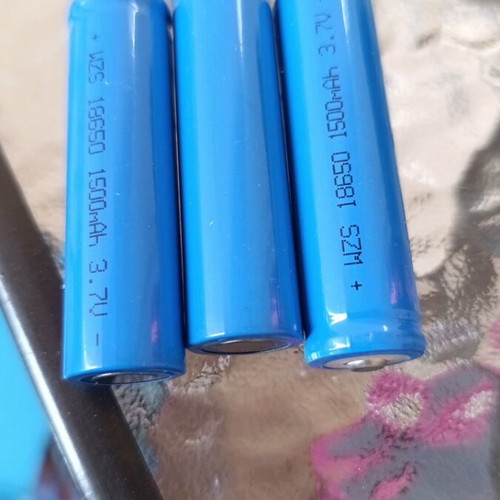 Rechargeable batteries new, pack of 3, 1500mAh 3.7V