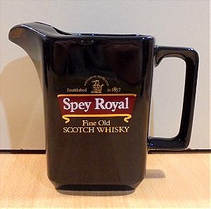Spey Royal Scotch Whisky παλιά διαφημιστική κεραμική κανάτα