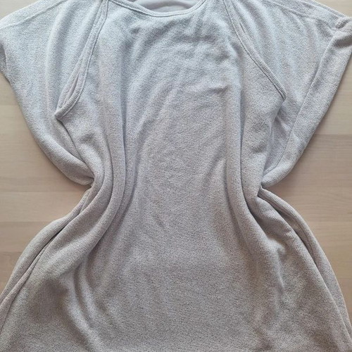 Stradivarius Midi Maxi Knit Dress Size L like new, beige