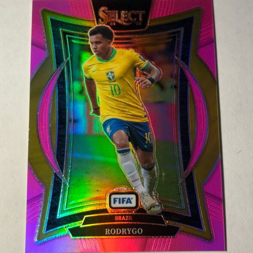 Panini 2024-25 Select FIFA Rodrygo Brazil Terrace card like new
