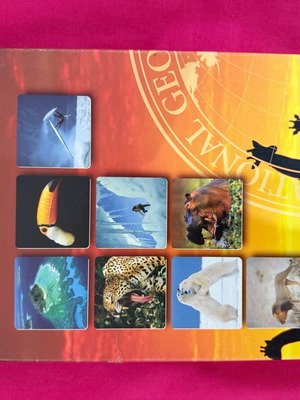 Memo Game National Geographic like new educational memory game
