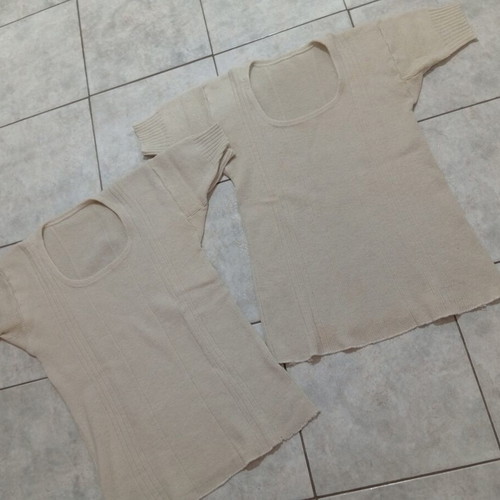 Woolen undershirts like new, pair for size L/XL