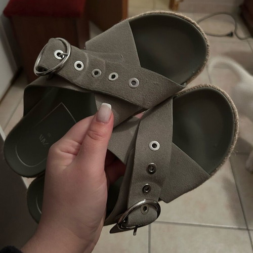 Zara sandals like new, women's size 38