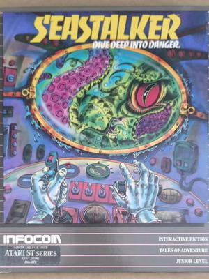 Seastalker (Infocom) (Atari ST) like new, in box