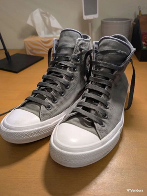 Converse Chuck Taylor All Star Hi II used, size 42.5, gray white