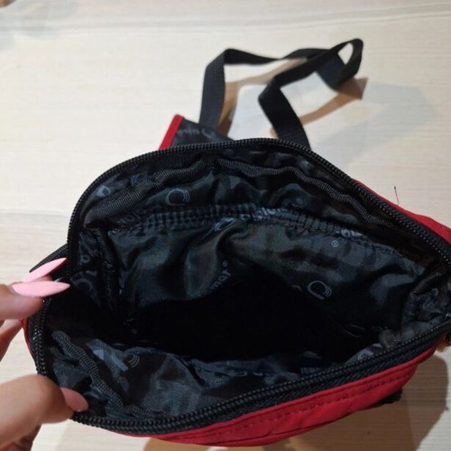Diplomat red crossbody bag