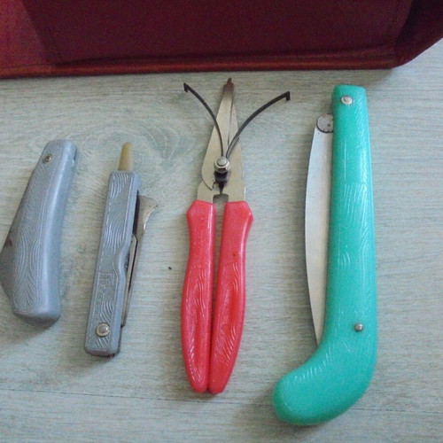 Old Russian Grafting Tool Set used, Soviet garden tools