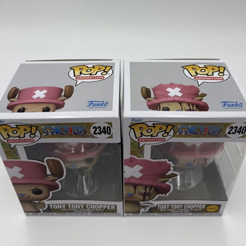 Funko Pop One Piece Tony Tony Chopper Bundle new with Soft Protector