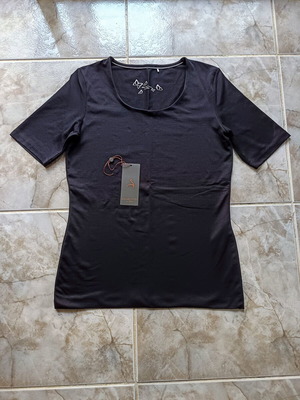 S.Oliver women's blouse new, dark blue, size L
