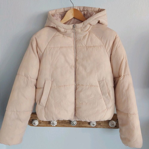 Only puffer jacket new, baby pink, size small