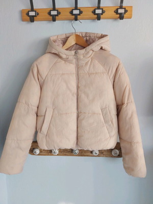 Only puffer jacket new, baby pink, size small