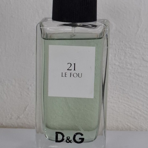 Dolce & Gabbana 21 Le Fou Pour Homme Eau de Toilette spray 100 ml like new