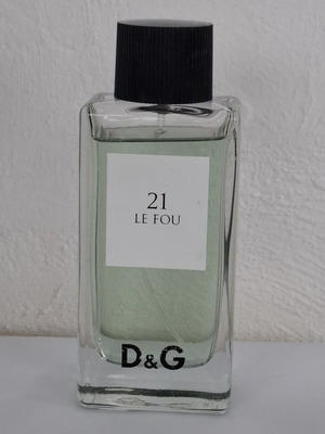 Dolce & Gabbana 21 Le Fou Pour Homme Eau de Toilette spray 100 ml like new