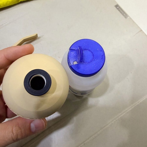 Salt shaker shaped like M67 grenade like new