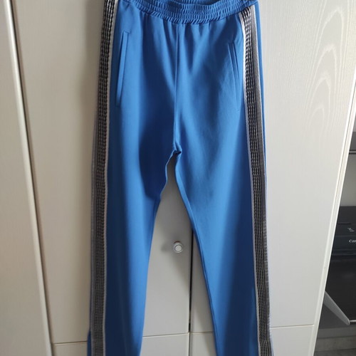 Pinko straight-leg pants like new, size M 38 10, blue
