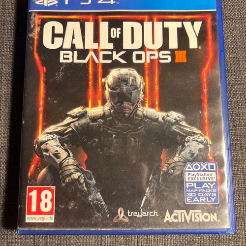 Call of Duty Black Ops III PS4 used in excellent condition