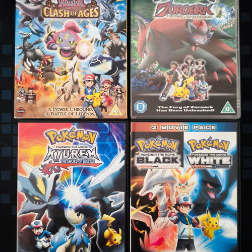 Pokemon Unova & Kalos Ultimate Collection Lot 2 DVD set, 5 movies
