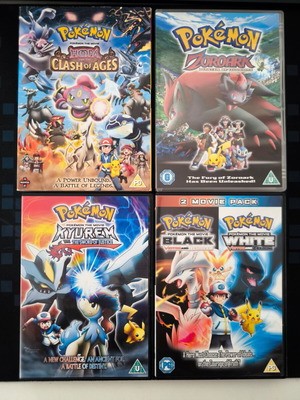 Pokemon Unova & Kalos Ultimate Collection Lot 2 DVD set, 5 movies