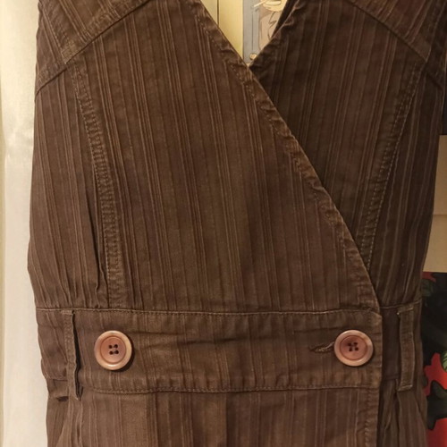 Helmi dress with straps brown, size Medium, like new