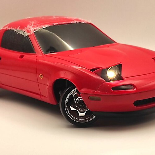 LDRC RC Drift 1/18 Mazda MX-5 remote control car with gyroscope like new