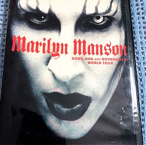 Marilyn Manson DVD GUNS GODand GOVERNMENT WORLD TOUR  2005