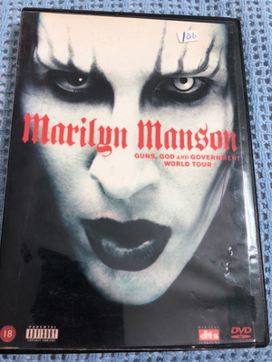 Marilyn Manson DVD Guns God and Government World Tour 2005 μεταχειρισμένο