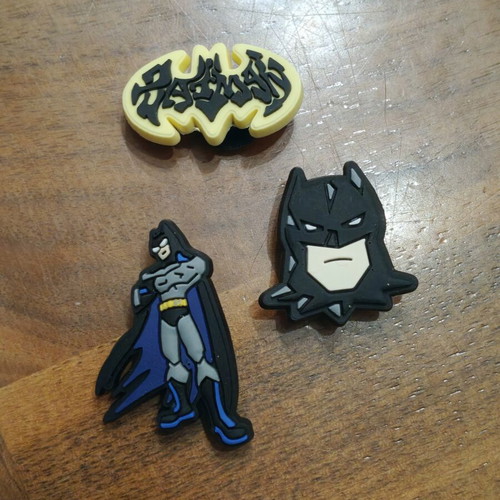 Batman pins set of 3 for Crocs new