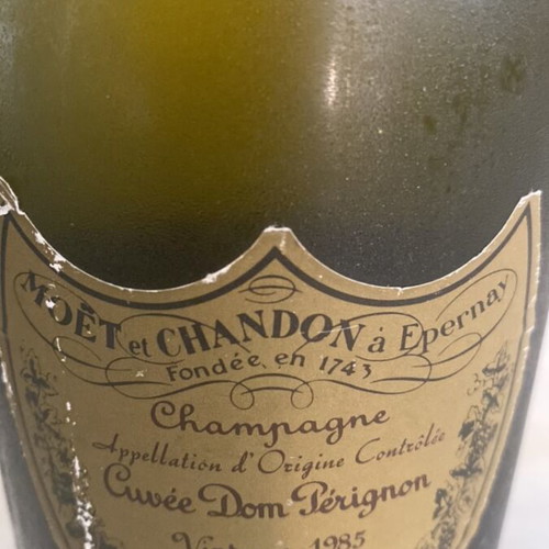 Don Perignon 1983 champagne bottle, collectible