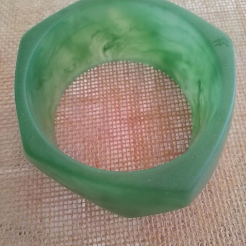 Folli Follie bracelet made of resin, new, green
