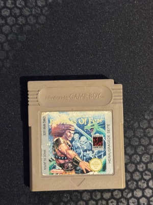 Fortress of Fear Game Boy used game