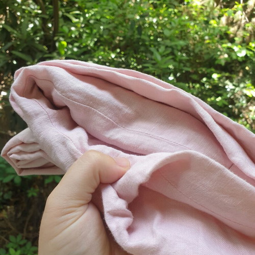 Pomodoro linen pants pastel pink size 18 like new