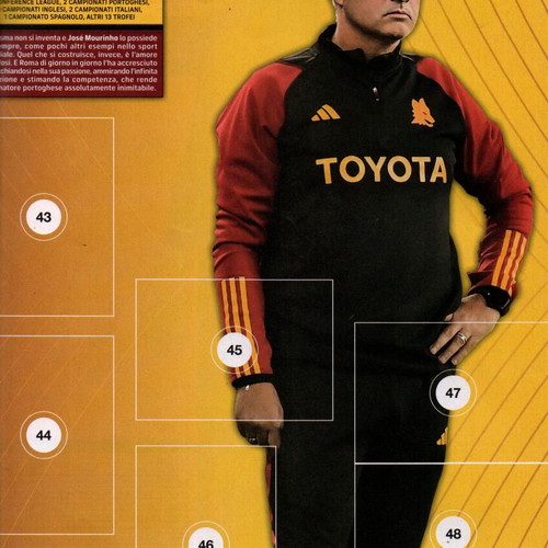 Panini Official Sticker Album Roma 2023-2024 new
