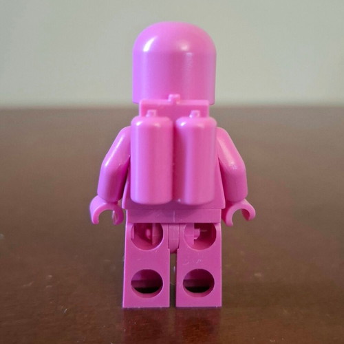 Lego Classic Space Dark Pink Lenny minifigure like new
