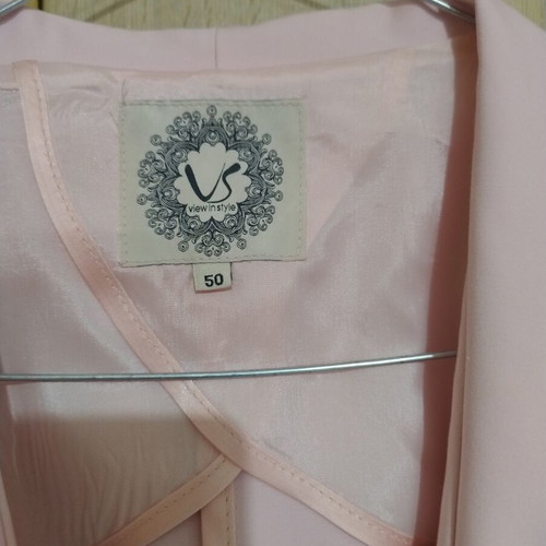 Dress with matching pink short jacket new by VS