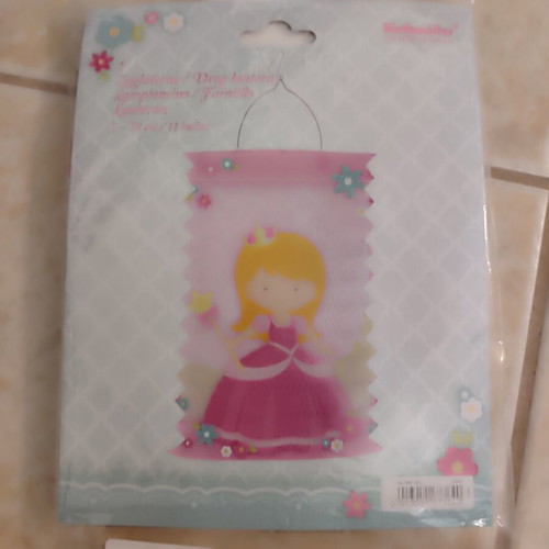 Decorative Easter lantern princess used, no damages