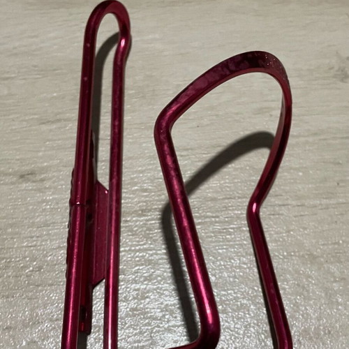Specialized aluminum bicycle water bottle cage used