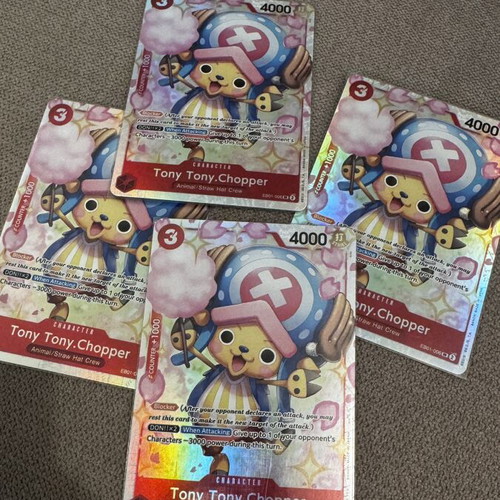 Tony Tony Chopper EB01-006 card set of 4 like new