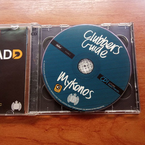 Mykonos Clubber's Guide double CD used, 1980s 1990s