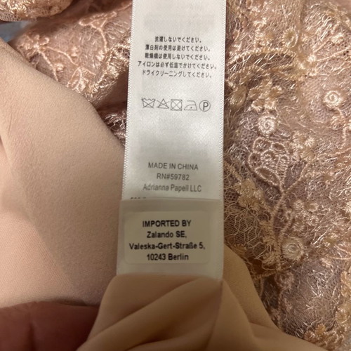 Adrianna Papell dress new, size M, pink
