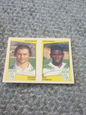 Panini Ελληνικό Ποδόσφαιρο 1998 αυτοκόλλητο Παναργειακός #461 Α-Β
