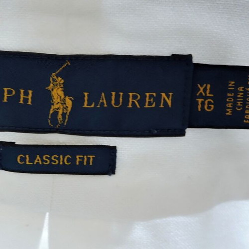 Polo Ralph Lauren Men's Navy Striped Button Down Shirt XL