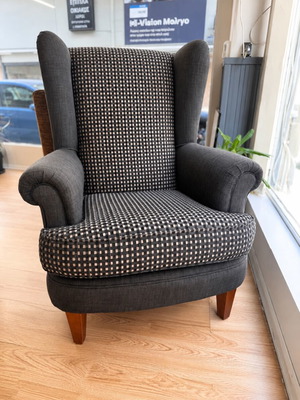 Bergere armchair new, beech wood