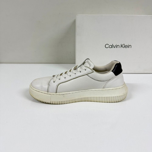 Calvin Klein Jeans Chunky Cupsole sneakers used, size 38, white