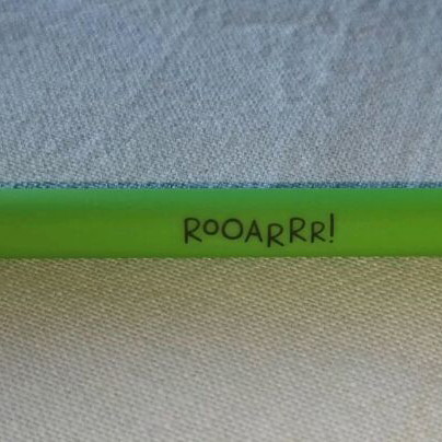 Legami Dino Gel Pen Green, New, Erasable 0.7 mm