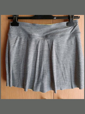 Oysho tennis skirt new, grey, small