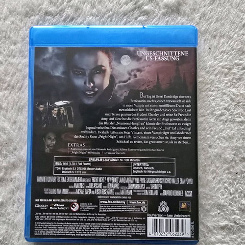 Fright Night 2 New Blood Blu-Ray like new with Greek subtitles