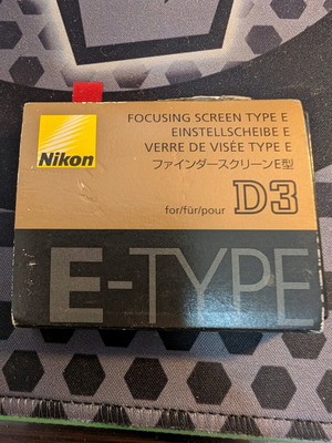 Nikon Type E Focusing Screen for Nikon D3 new