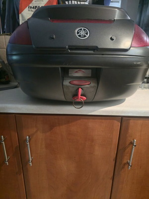 Yamaha 45L Top Case with Backrest Used for TMAX 500