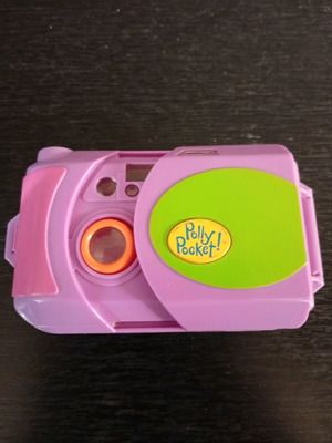 Polly Pocket camera 1998 used with working flash