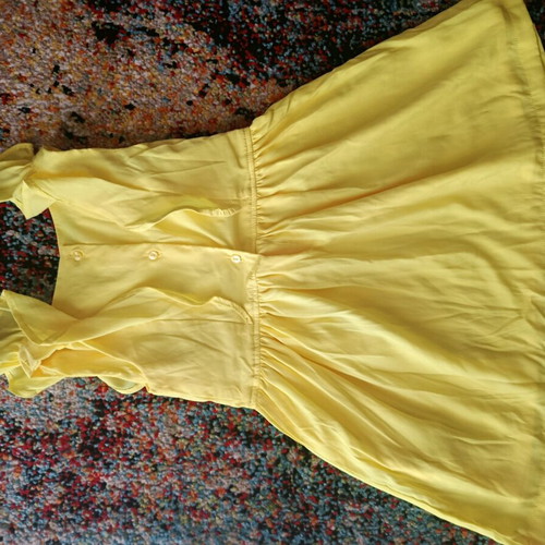 H&M kids dress yellow like new, 2-3 years, 98 cm